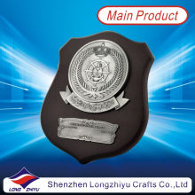 High Quality Wholesale Wood Metal Plaque with Different Name